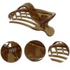 Unique Bargains Women's Plastic Hair Claws 3.39"x1.89"x0.91" 2Pcs - 3 of 4