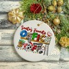 Santa’s Favorite Office Staff Christmas Themed Ornament, Receptionist and Secretary, Accountant and Admin Gifts| OrnamentallyYou - image 4 of 4