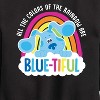 Boys' - Blue's Clues & You! - All The Colors Of The Rainbow Are Beautiful Graphic Long Sleeve Fleece Sweatshirt - 2 of 4