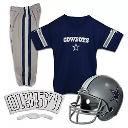 Franklin Sports Dallas Cowboys Deluxe Football Helmet/Uniform Set