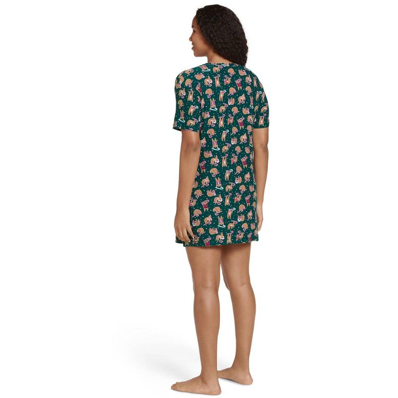 Jockey Women's Soft Essentials Short Sleeve Sleepshirt, 2 of 3