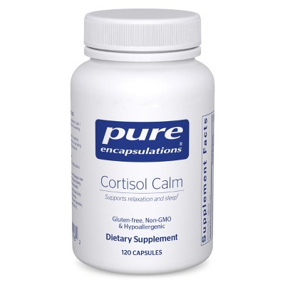 Pure Encapsulations Cortisol Calm - Supports Cortisol Health & Relaxation - Contains Ashwagandha & L-Theanine - Restful Sleep