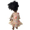Doll Clothes Superstore Handmade Tangerine Chiffon Dress with Jacket Fits 18 Inch Girl Dolls - 4 of 4
