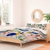 Deny Designs 3pc King 83 Oranges The Aviary Almanac Duvet and Sham Set - 2 of 4