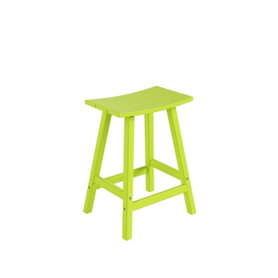 WestinTrends Outdoor Patio Adirondack Counter Height Stool Chair