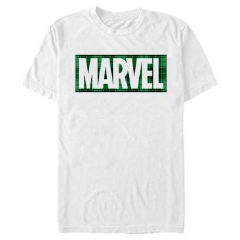 Men's Marvel St. Patrick's Day Green Marvel Logo T-Shirt