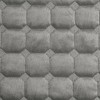 Collections Etc Velvet Non-Slip Quilted Recliner Cover with Side Pockets - 3 of 4