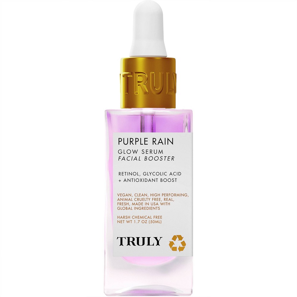 Photos - Cream / Lotion TRULY Women's Purple Rain Glow Serum - 1.7 fl oz - Ulta Beauty