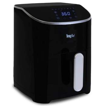Total Chef Digital Air Fryer 5 Qt 8 Cooking Presets Touch Controls