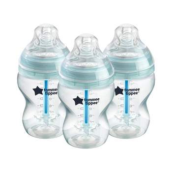 Tommee Tippee Closer To Nature 3pk Clear Feeding Bottle - 11oz : Target