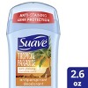 Suave Deodorant Antiperspirant Stick Tropical Paradise 48-hour Odor and Wetness Protection Deodorant for Women 2.6 oz - 3 of 4