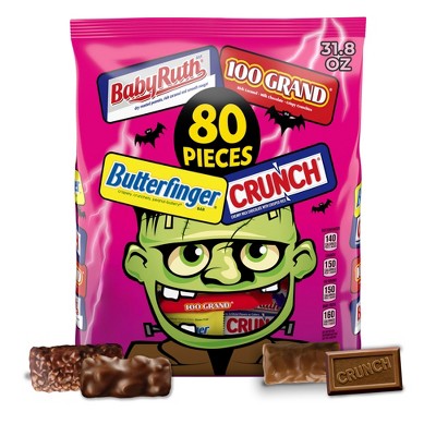 Halloween Butterfinger Assorted Chocolates Candy - 31.8oz/80ct
