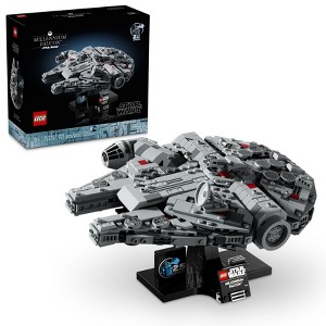 LEGO Star Wars Halcón Milenario Modelo de Nave Espacial Construible 25 Aniversario 75375