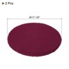 Unique Bargains Polyester Elastic Wear-resistant Wrinkle-resistant Stool Covers 2 Pcs - 2 of 4