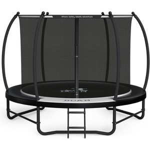 BCAN 8FT Recreational Trampoline with Enclosure for Kids Adults, ASTM Approved, Outdoor Trampolines with Ladder for Kids - 1 of 4