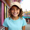 Dalix Youth Adjustable Cotton Baseball Cap Lightweight Curved Bill Kids Hat - 3 of 4