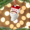 Every Day is Christmas Glass Blown Ornaments Cute Figurines Tree Decoration, Shatterproof, Unique, Hand Made - 4 of 4