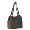 THE SAK Women's Melrose Leather Satchel, Slate - 2 of 3