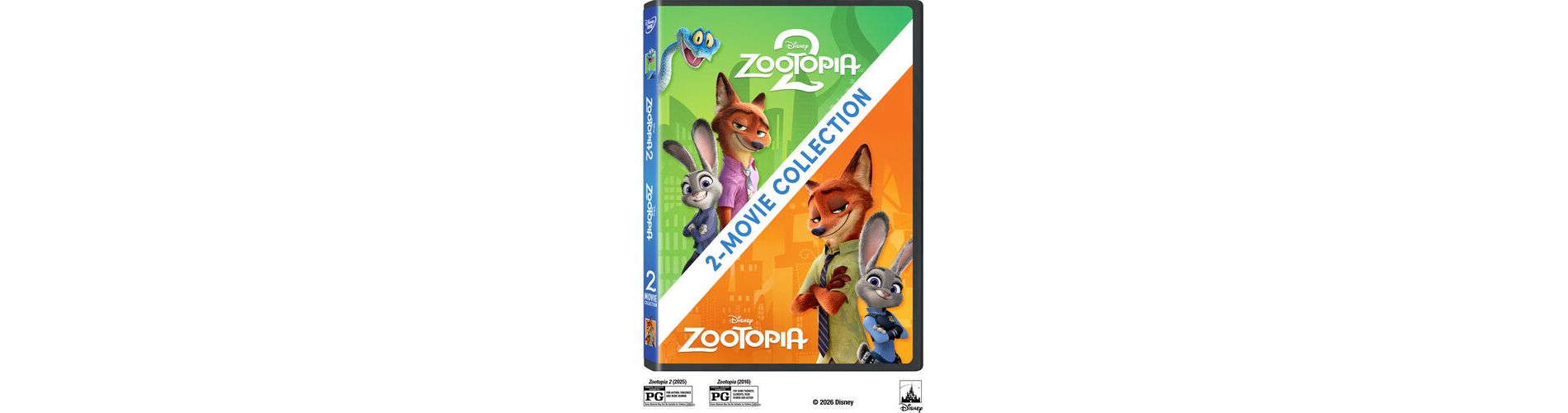 Zootopia: 2-Movie Collection (DVD)