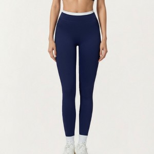 Anna-Kaci Active Women's High Waist Compression Leggings with Wide Supportive Waistband and Sleek Contoured Fit - 1 of 4
