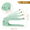 Unique Bargains Plastic Double Layered Space Saving Adjustable Shoe Rack Organizer - 2 of 4