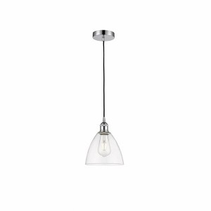 Edison Dome - 1 Light Cord Hung Mini Pendant In Industrial Style-10.25 Inches Tall and 7.5 Inches Wide - 1 of 1