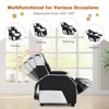 Infans Kids Youth Gaming Sofa Recliner w/Headrest & Footrest PU Leather - 4 of 4