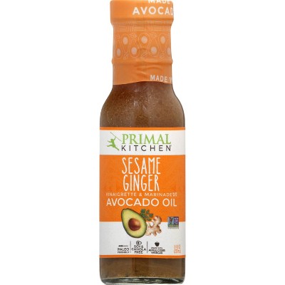 Primal Kitchen Sesame Ginger Vinaigrette with Avocado Oil - 8fl oz