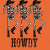 Rerun Island Men Howdy Cowboy Skeletons Short Sleeve Graphic Cotton T-Shirt - 2 of 4