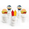 Big Dot of Happiness Fire Up the Grill - Dessert Cupcake Toppers - Summer BBQ Picnic Party Clear Treat Picks - Set of 24 - 2 of 4