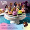 Treasures Gifted Afro Unicorn Cupcake Toppers (24) & Cupcake Wrappers (24) - Afro Unicorn Birthday Party Decorations - 4 of 4