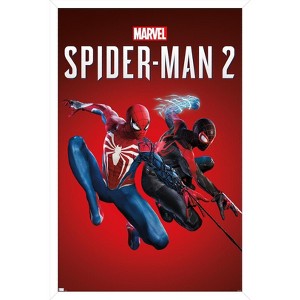 Trends International Marvel's Spider-Man 2 - Key Art Framed Wall Poster Prints - 1 of 4