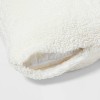 Faux Shearling Body Pillow Cover - Room Essentials™ - 3 of 3