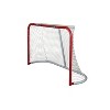 Mylec Pro Official Regualtion Sized Steel Goal for Indoor + Outdoor Play (6x4 Feet), Portable, Easy Snap Assembly and Net Weave System, (Red, 56lbs) - image 2 of 2