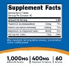 Nutricost Calcium, Magnesium & Zinc Tablets 1,415 mg, 180 Tablets - Vitamin / Mineral Blend Supplement, 60 Servings - Gluten Free, Non-GMO - 2 of 4