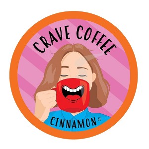 Crave Beverages Cinnamon Flavored Coffee Pods,Compatible Keurig2.0 Brewers,100Ct - 1 of 4