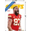 Trends International NFL Kansas City Chiefs - Travis Kelce Feature Series 24 Unframed Wall Poster Prints - 3 of 4