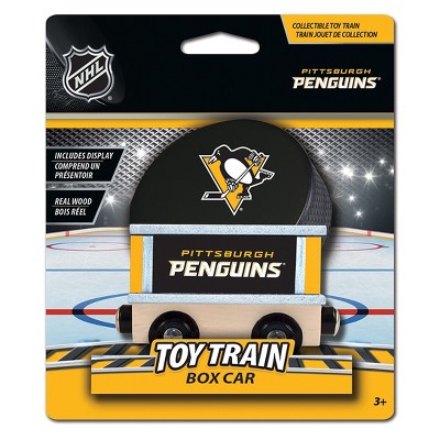 MasterPieces NHL Pittsburgh Penguins  Wood Train Box Car