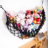 Maison Products Stuffed Animal Net Hammock Wall Hanging Net for Stuffed Animal Storage Macrame Toy Display Plush Toy Holder Soft Toy organizer - 3 of 4