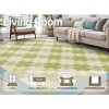 Abynow Floral Loomed Machine Washable Area Rug, BEIGE GREEN, 8' x 10' - 2 of 4