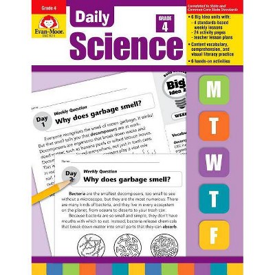 Daily Science Grade 4 - (Paperback)