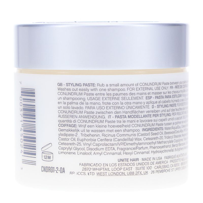 UNITE Hair Conundrum Paste Styling Cream 2 oz, 4 of 9