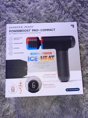 Sharper Image Powerboost Pro Body Massager with Hot and Cold