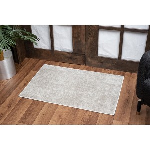 Gulches Ivory Elegance Area Rug - Contemporary Charm & Stain Resistant - 1 of 4