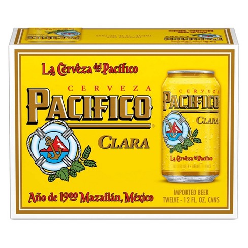 Pacifico Clara Mexican Lager Beer - 12pk/12 Fl Oz Cans : Target