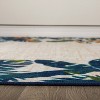 World Rug Gallery Contemporary Floral Border Indoor/Outdoor Area Rug - 3 of 4