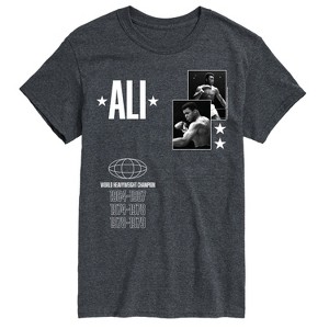 Men's - Muhammad Ali - World Heavyweight Champion Short Sleeve Graphic T-Shirt - 1 of 4