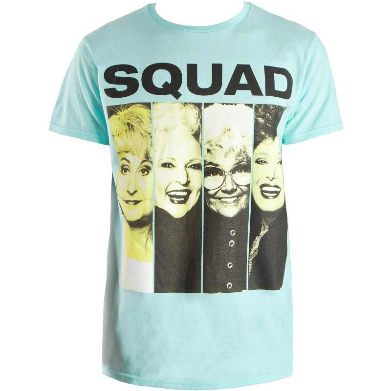 The Golden Girls Women's Squad Officially Licensed Celadon Green T-Shirt, 4 of 5