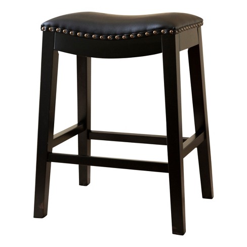 Threshold dakota adjustable barstool deals with back