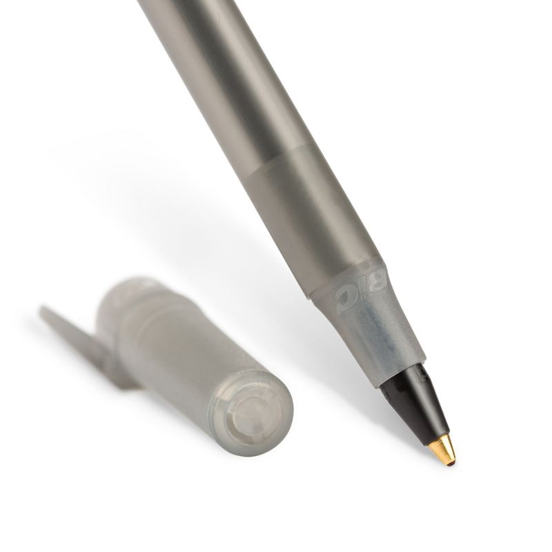 BIC 10pk Xtra Life Ballpoint Pens Medium Tip Black ink, 4 of 7